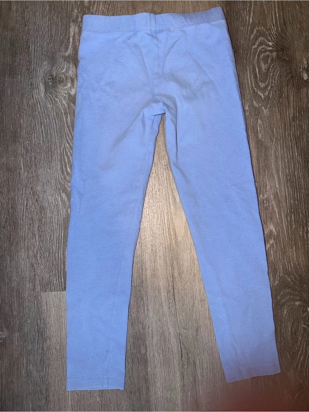 Gymboree Pink Top with Light Blue Leggings Pajama Set